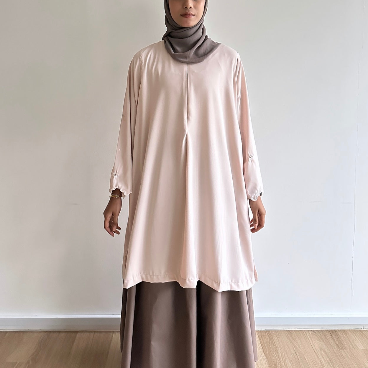 Marla floral sulam tunic