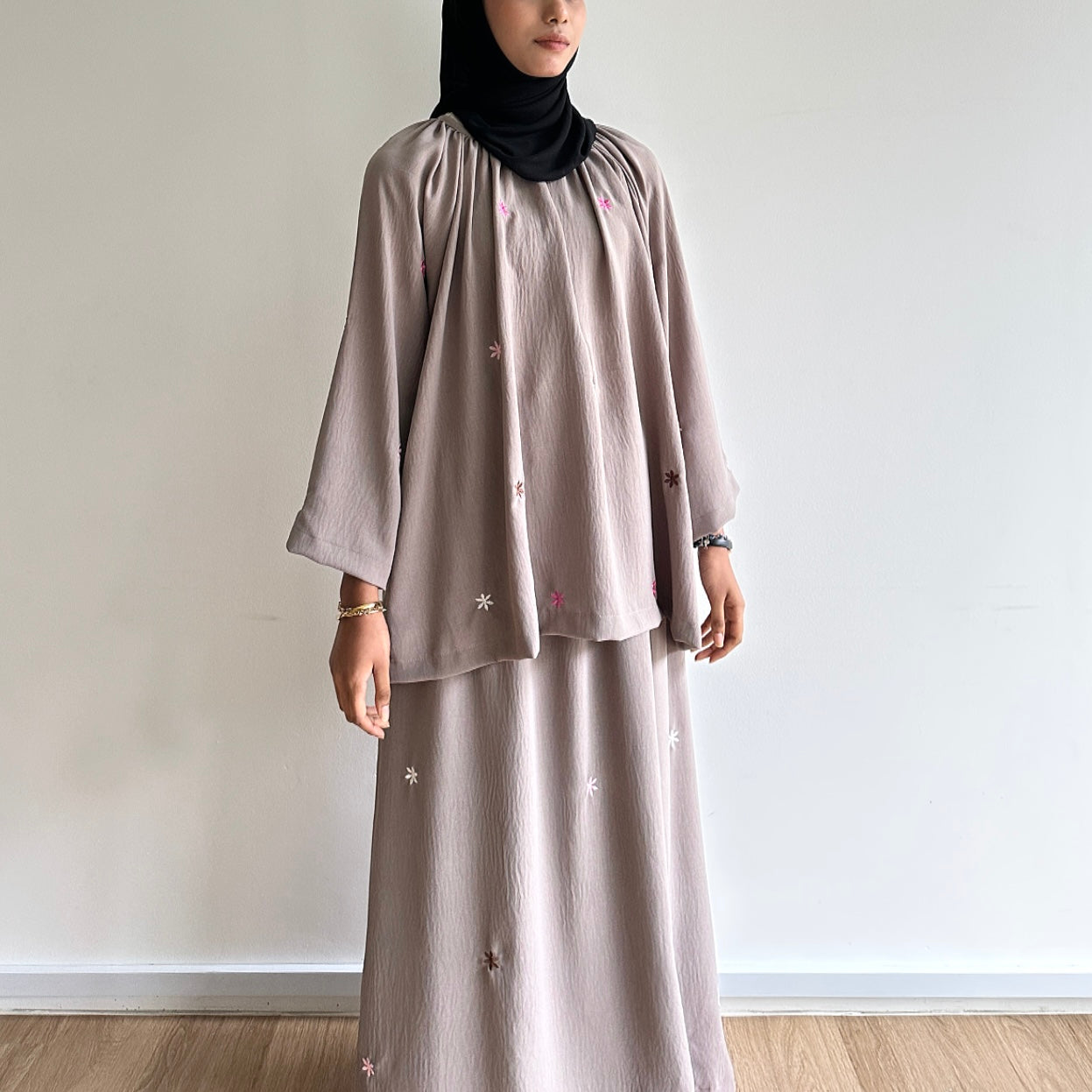 Heera floral skirt set