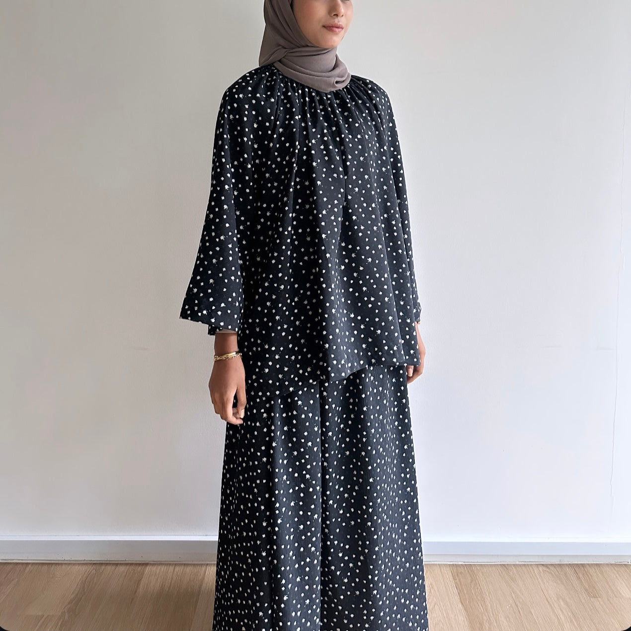 Nita floral skirt set
