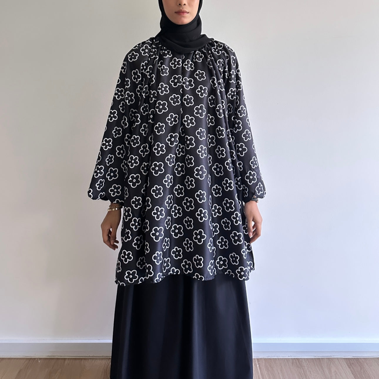 Amara printed tunic