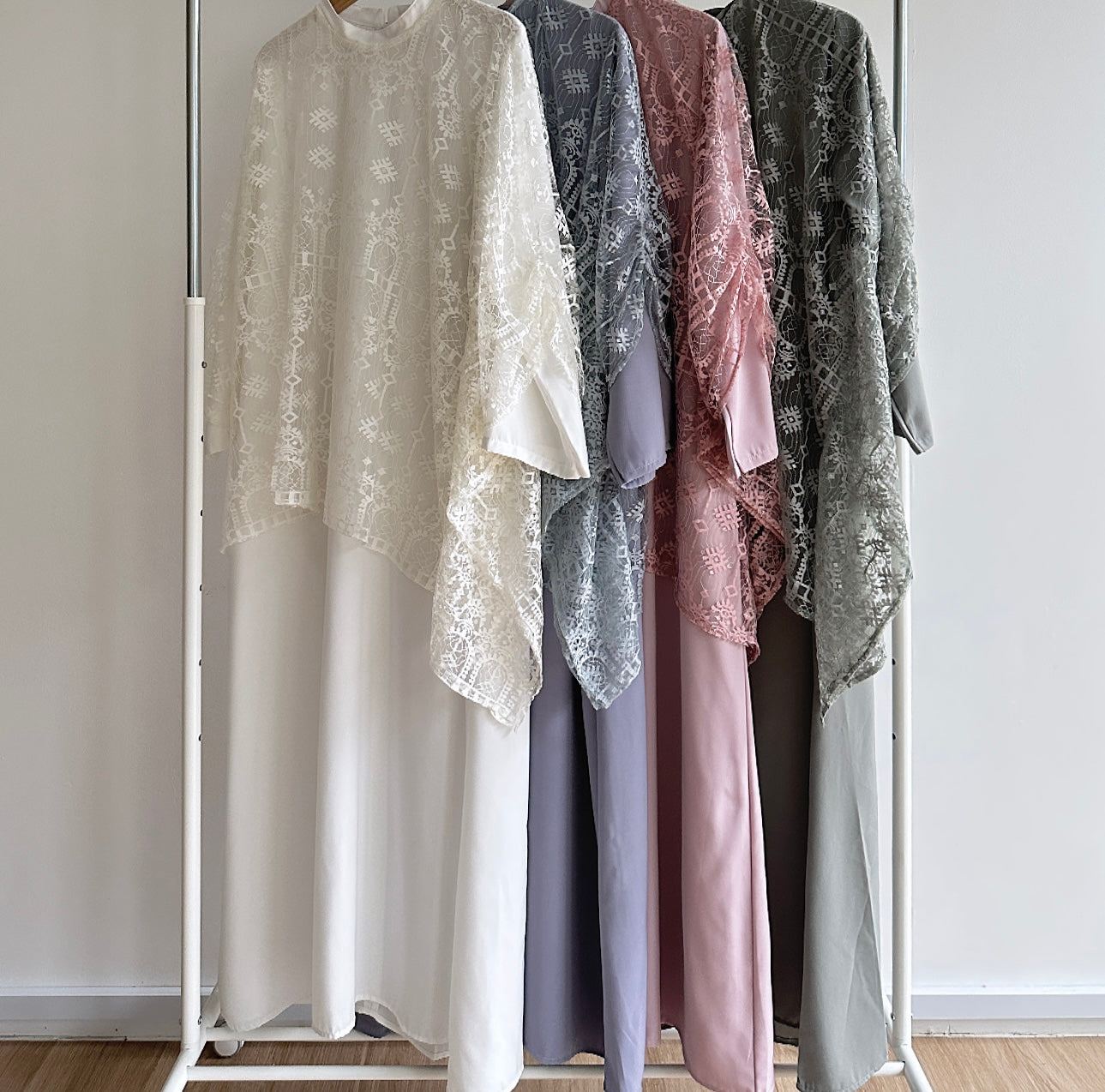 Melur lace dress set
