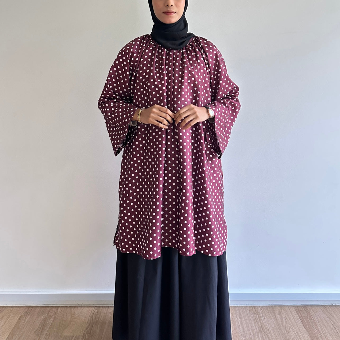 Amara printed tunic