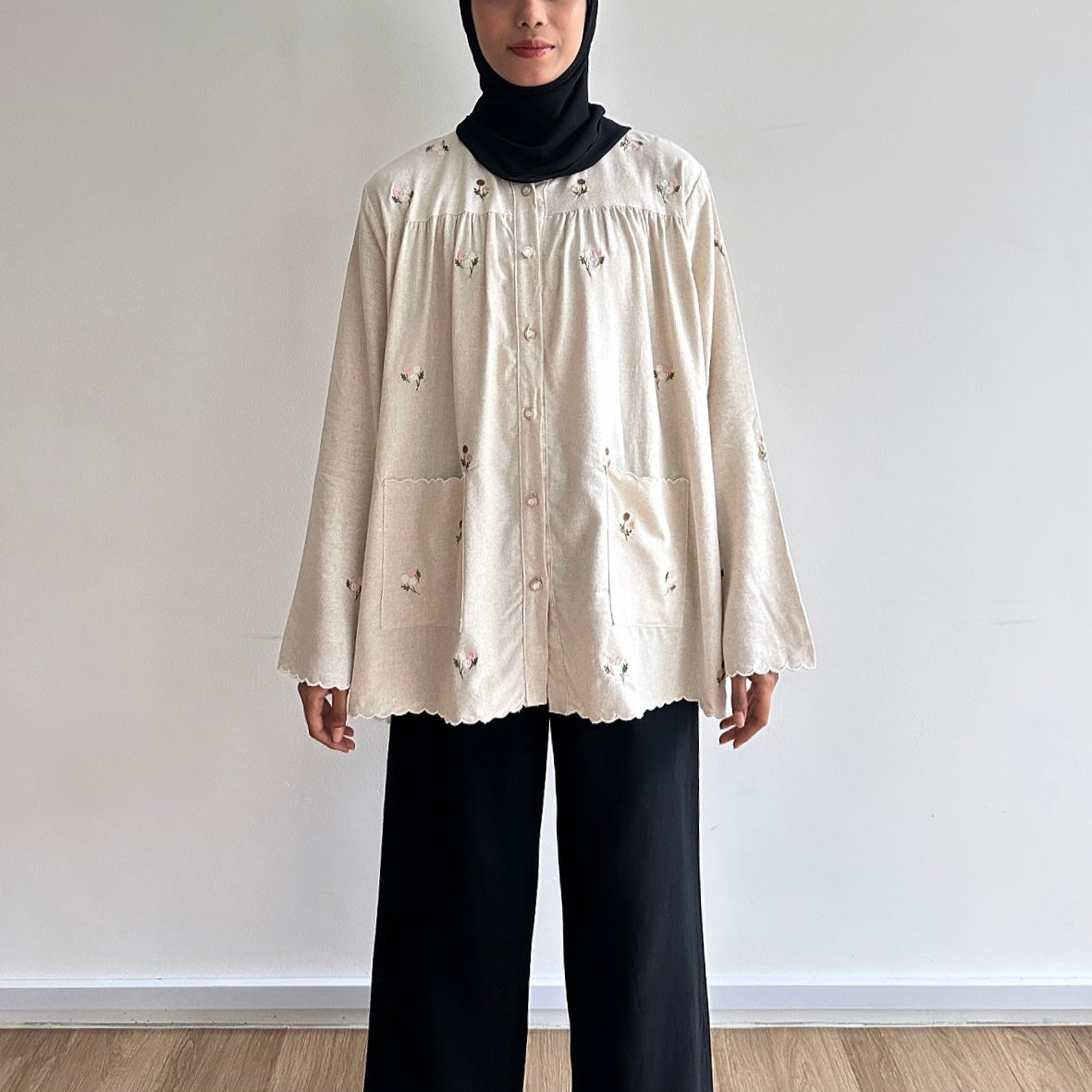 Yuna floral blouse