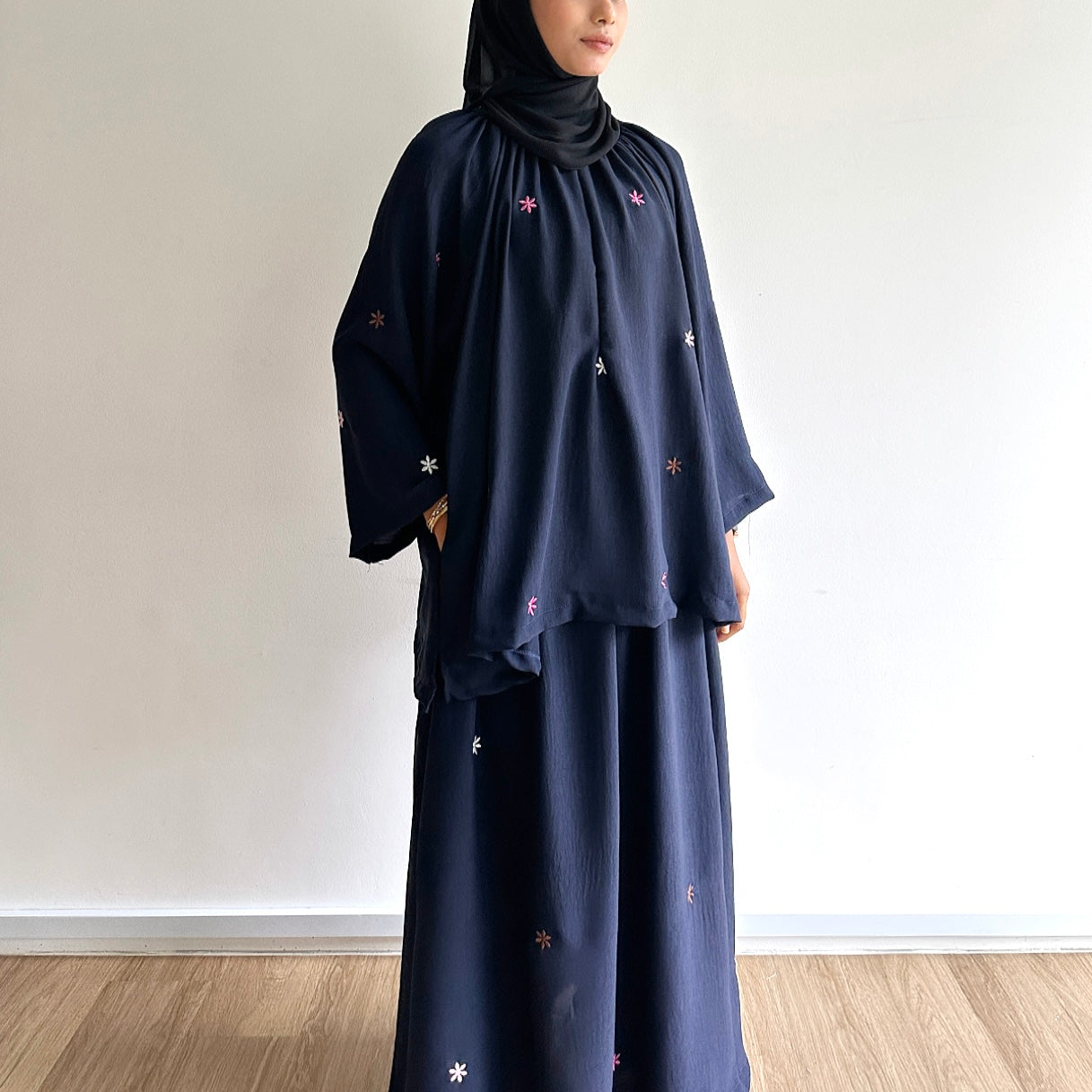 Heera floral skirt set