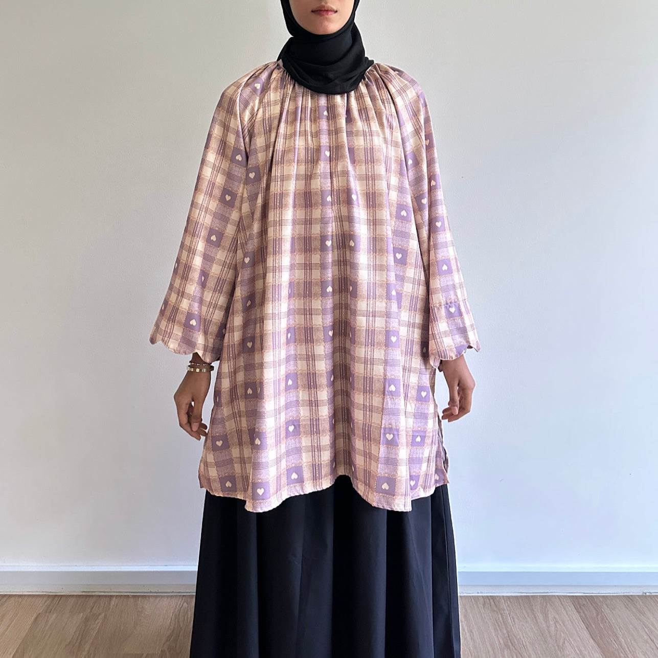 Amara printed tunic