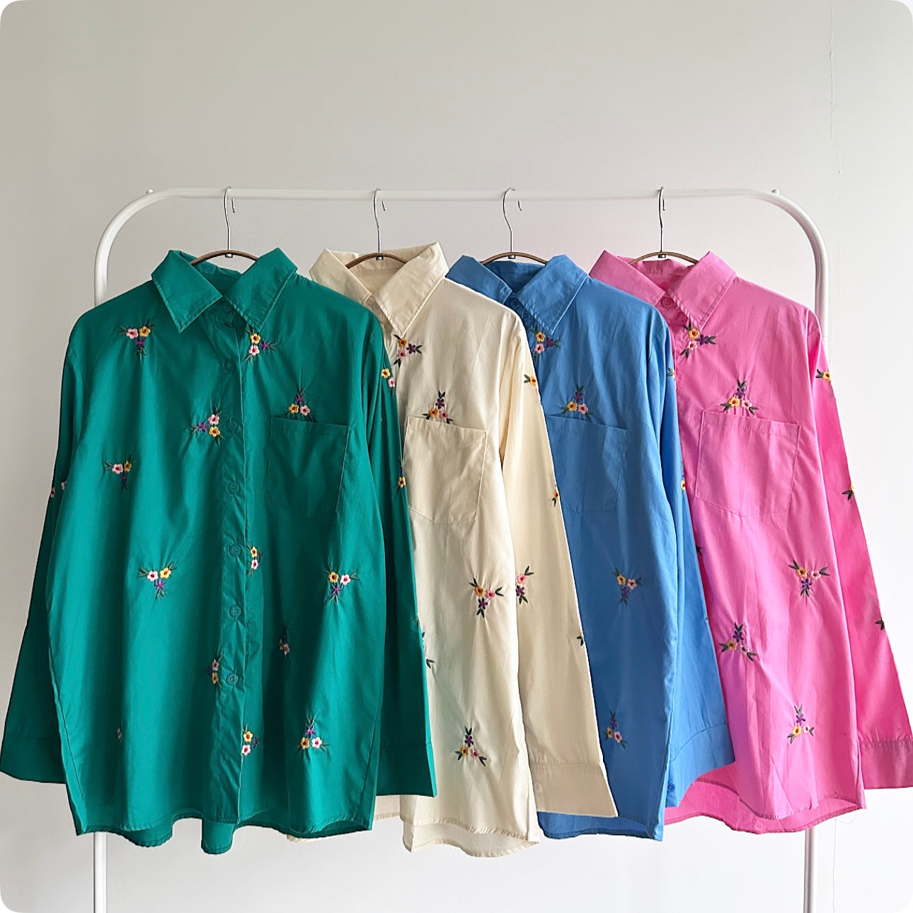 Aubrey floral shirt