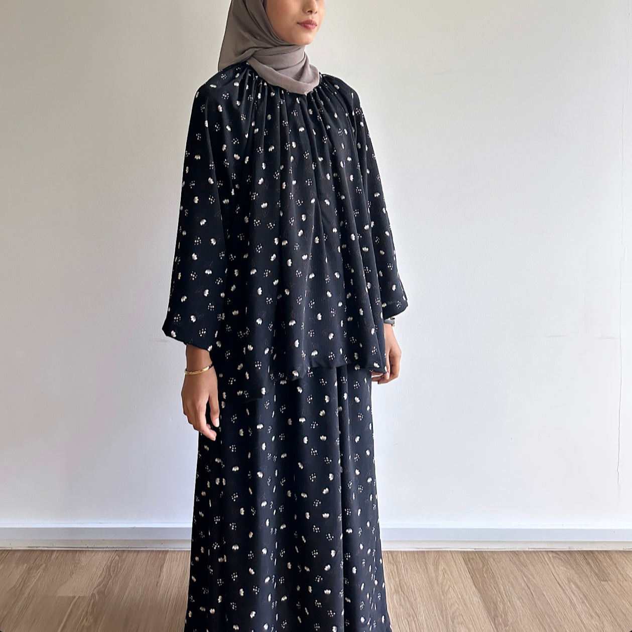 Fleur raglan skirt set