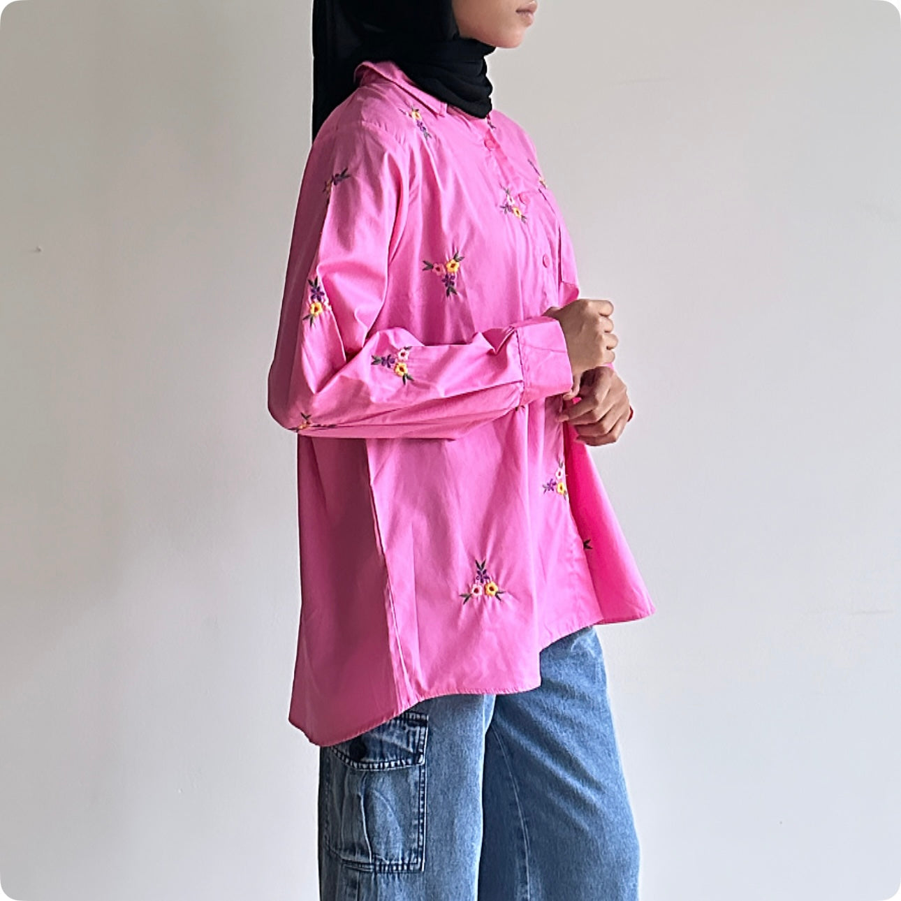 Aubrey floral shirt