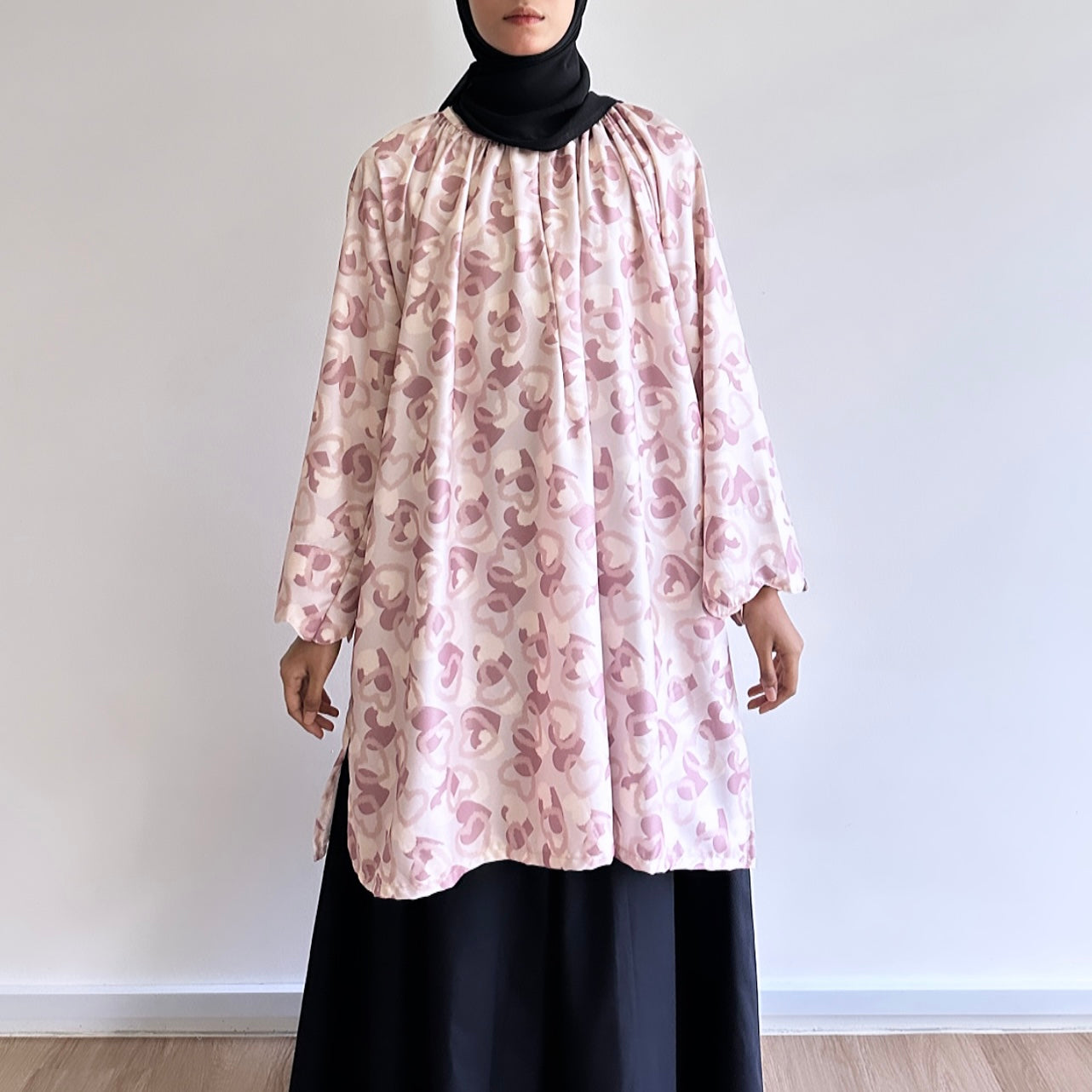 Amara printed tunic