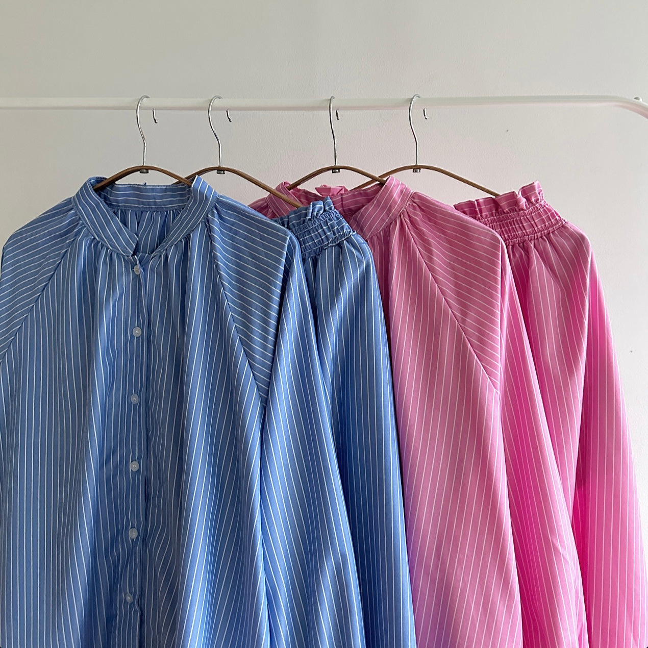 Clara stripe skirt set