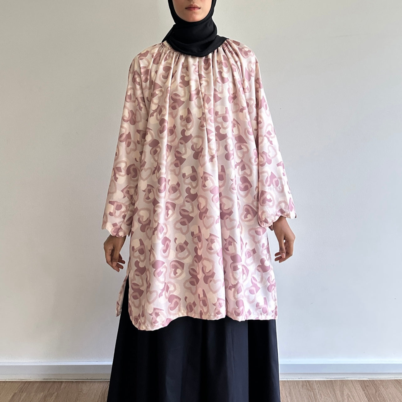 Amara printed tunic