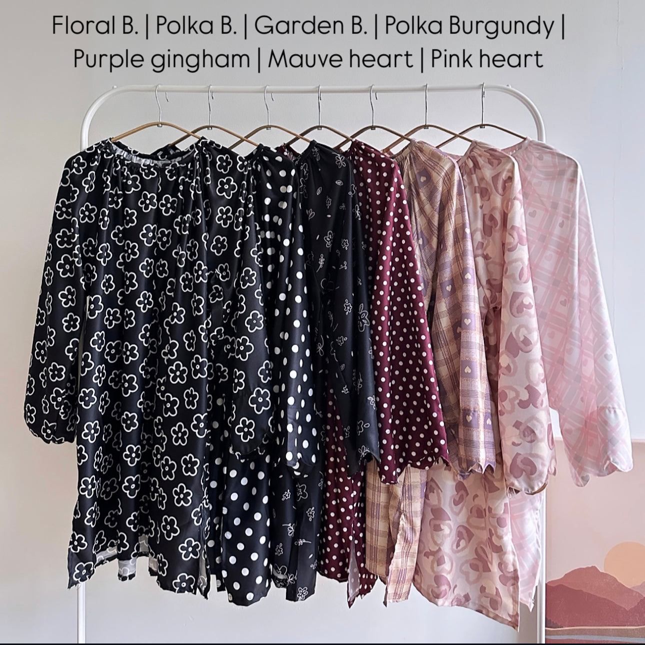 Amara printed tunic