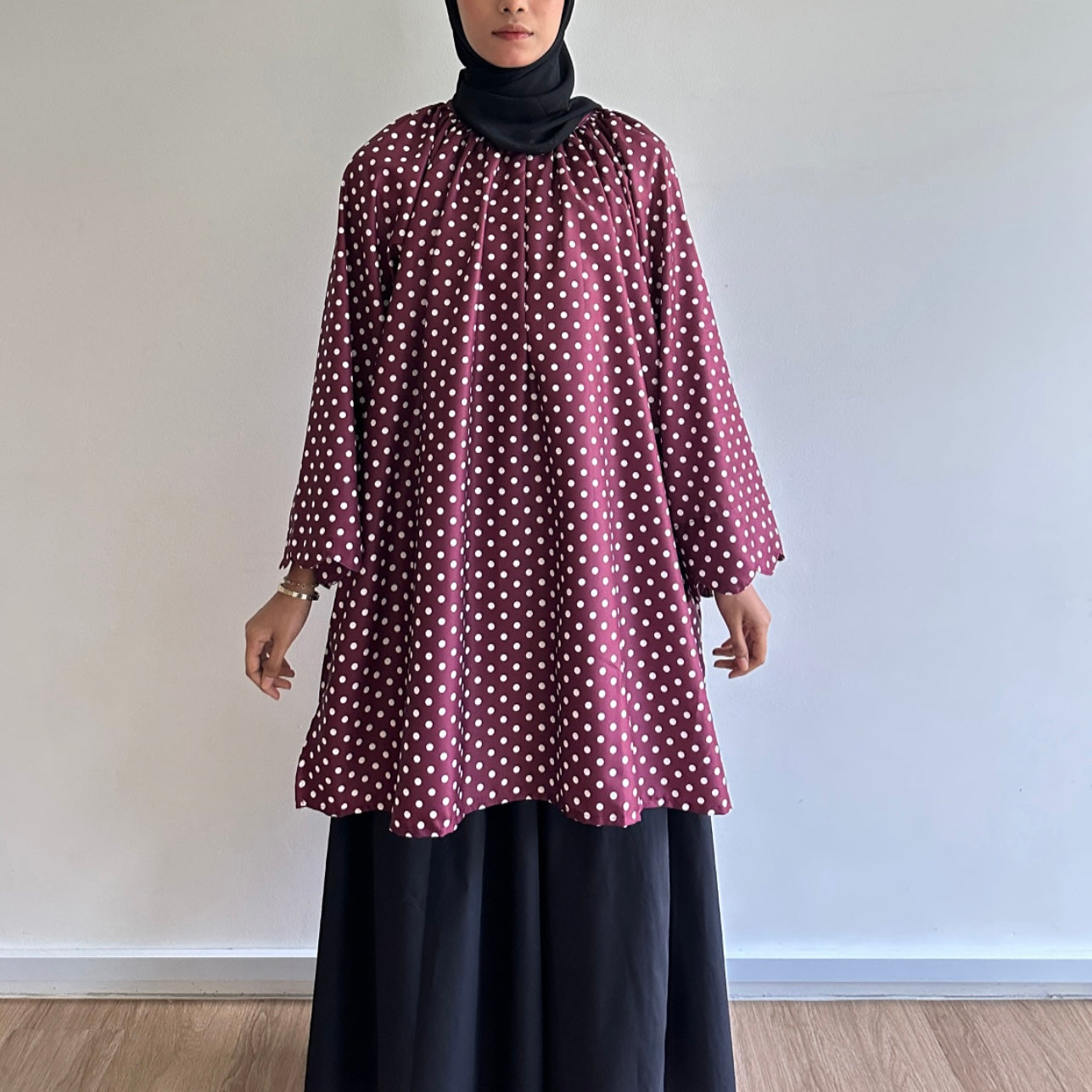Amara printed tunic