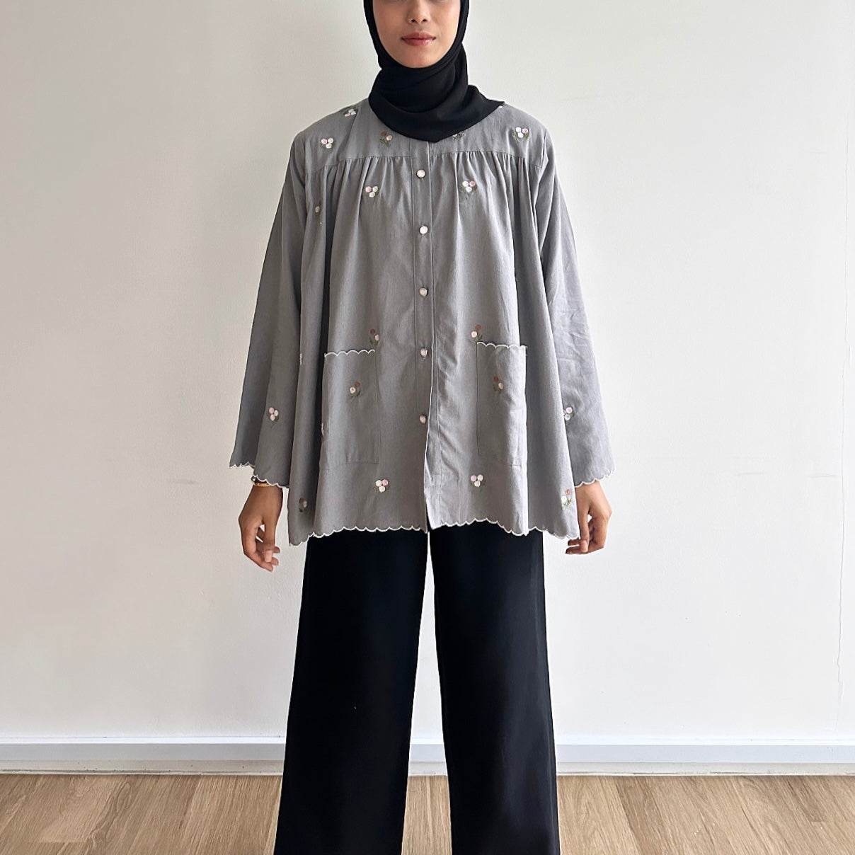 Yuna floral blouse