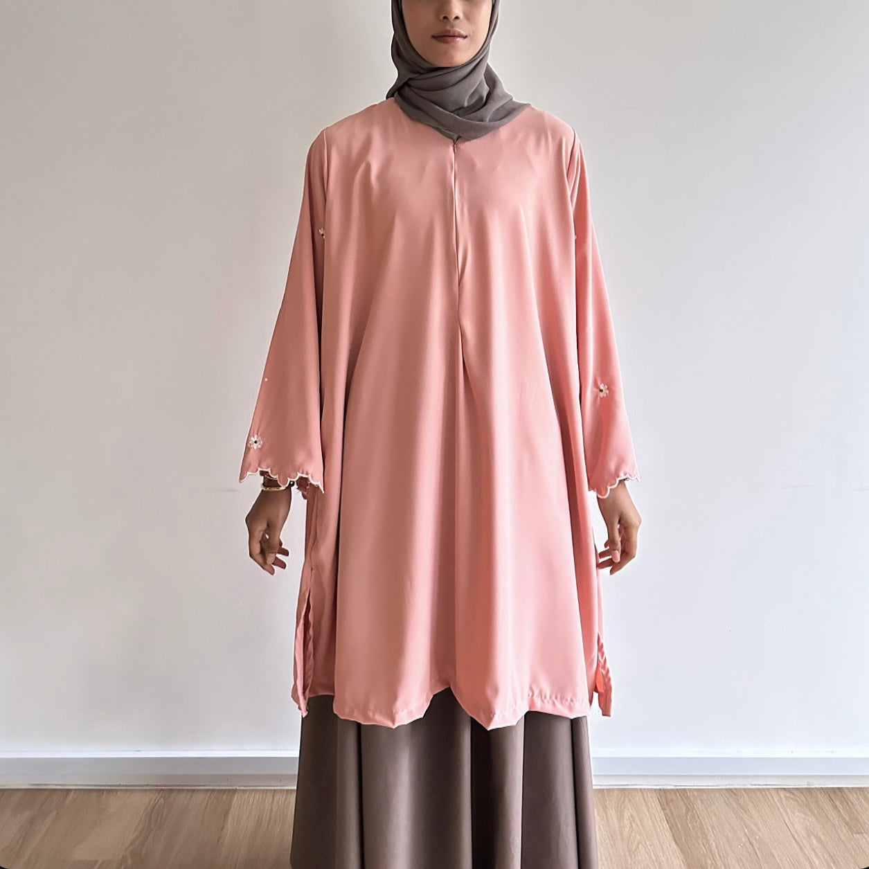 Marla floral sulam tunic