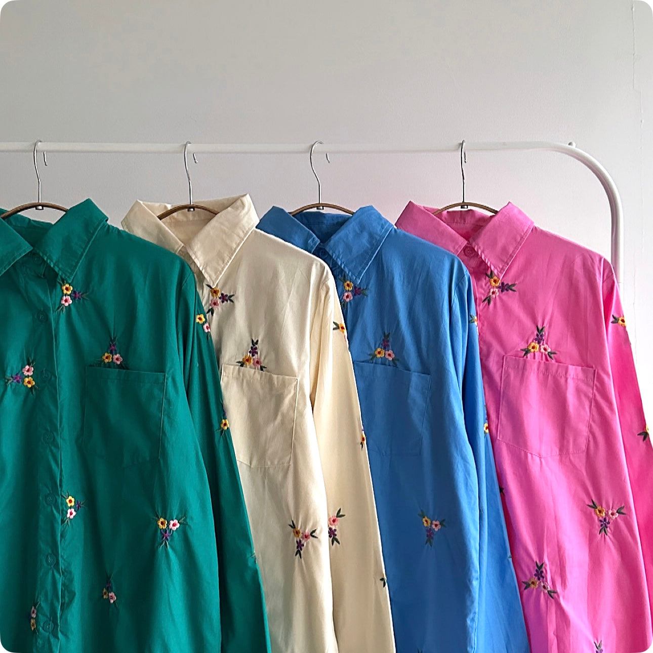 Aubrey floral shirt