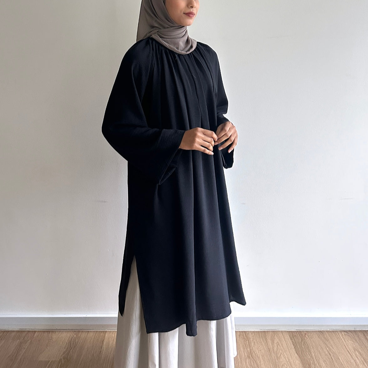 Mila basic raglan long tunic