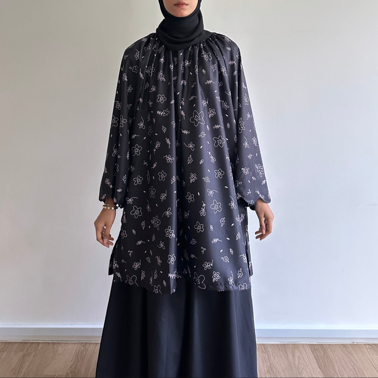 Amara printed tunic
