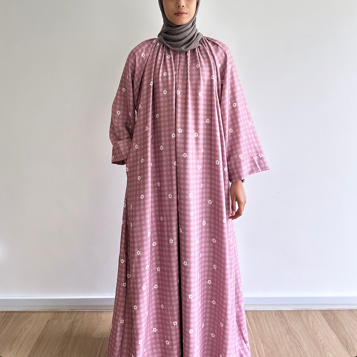 Kira daisy gingham dress