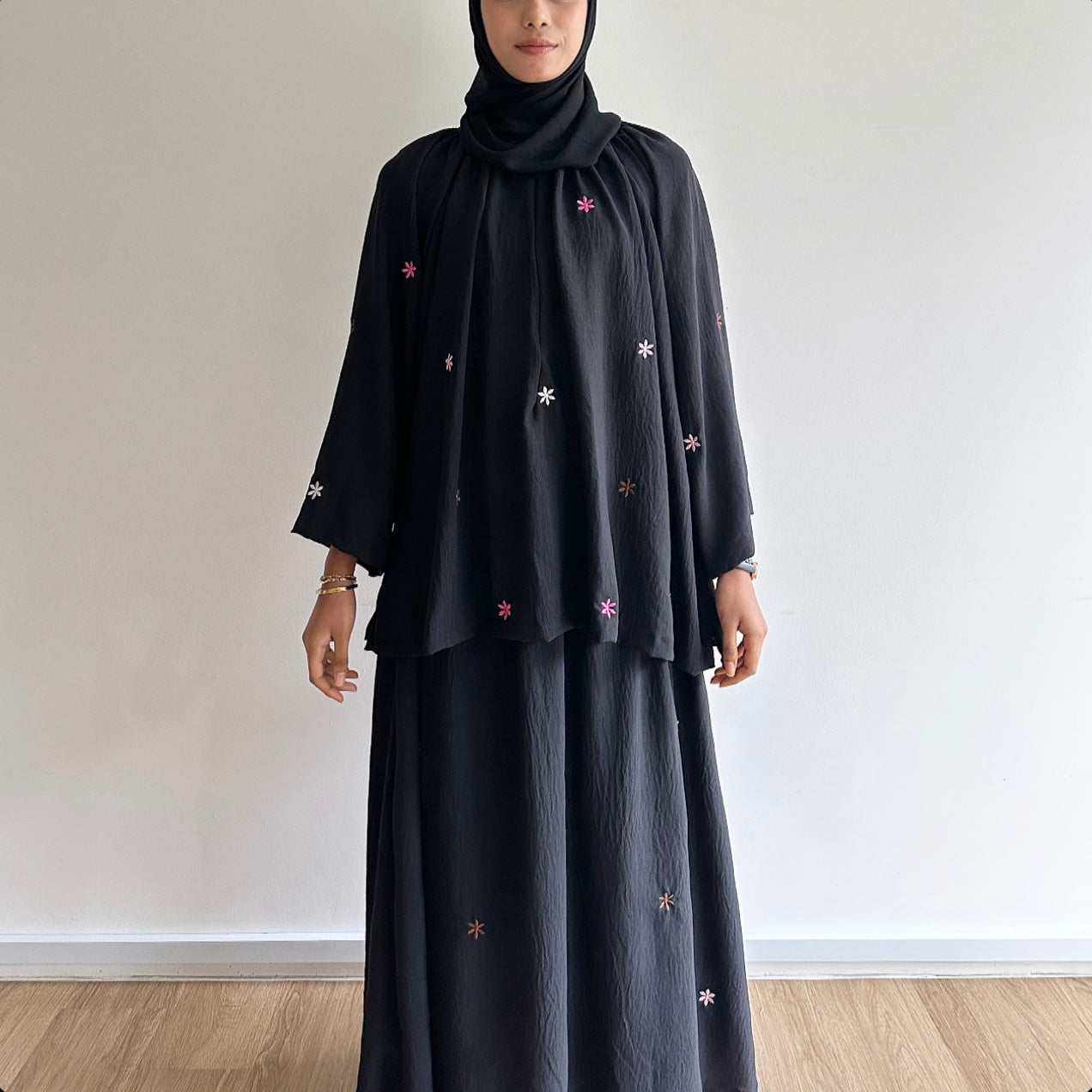 Heera floral skirt set