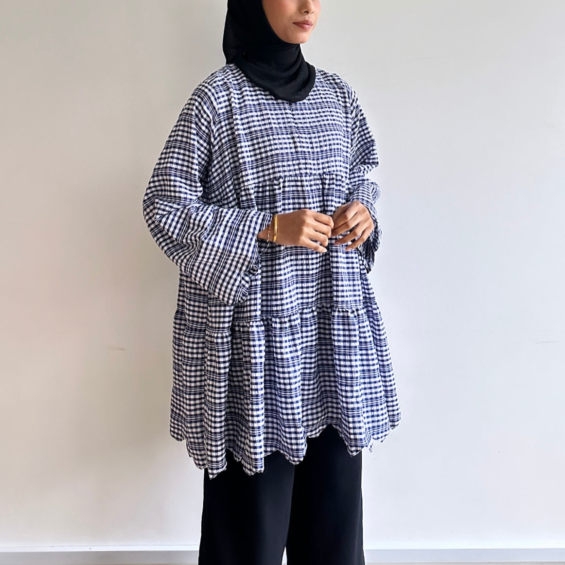 Elie gingham tunic