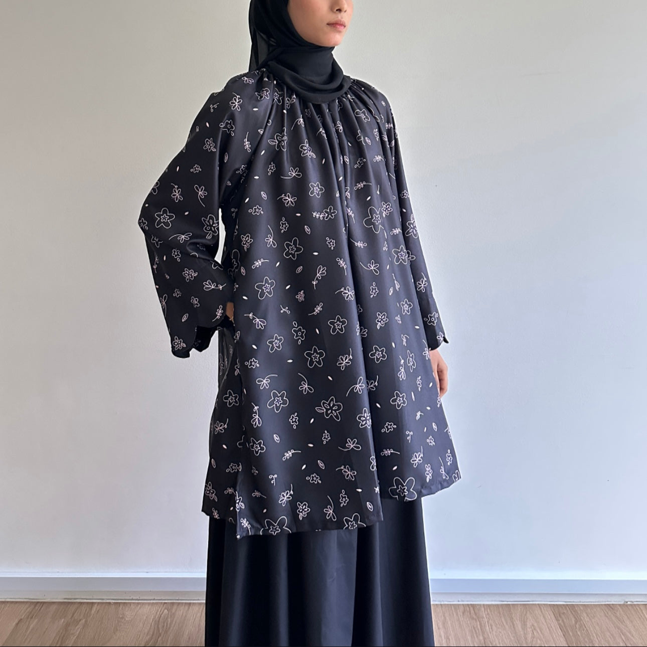 Amara printed tunic