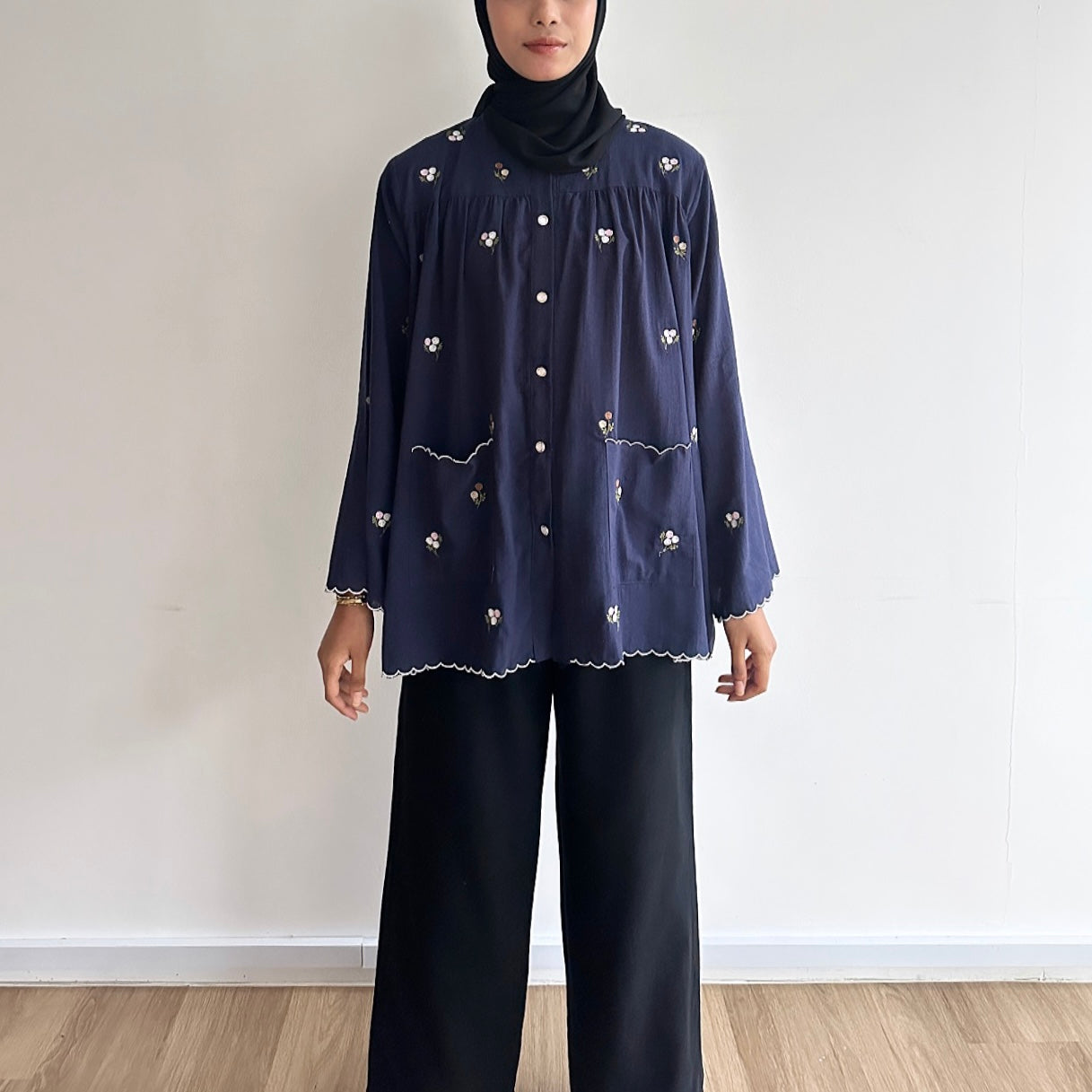 Yuna floral blouse