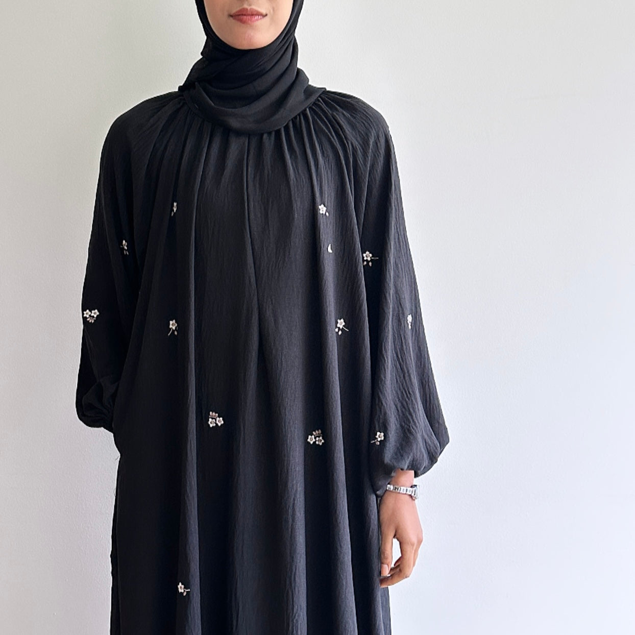 Yasmin embroidered maxi dress