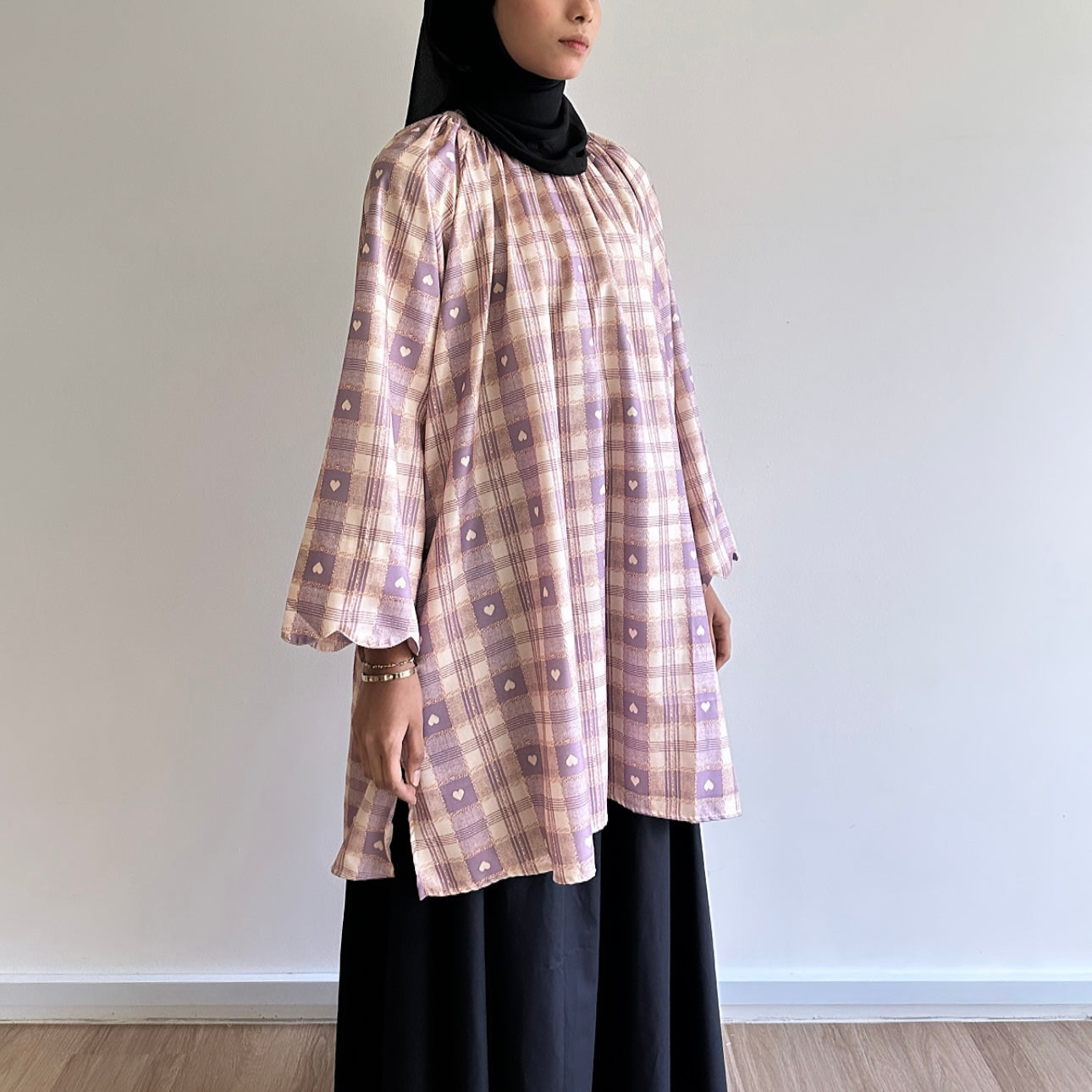Amara printed tunic