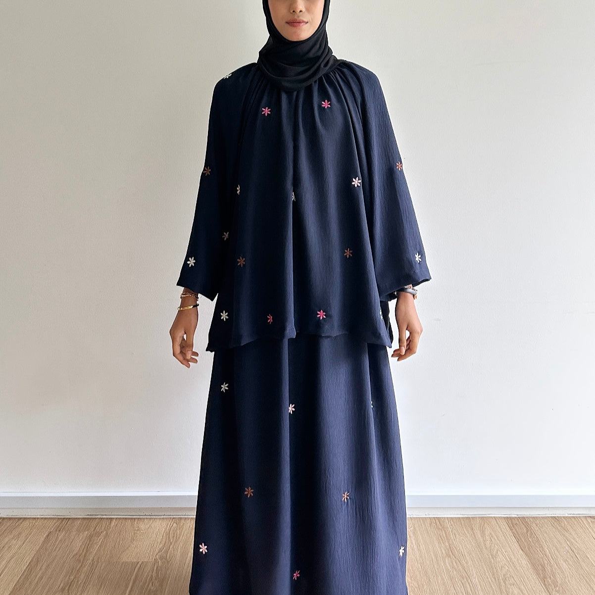 Heera floral skirt set