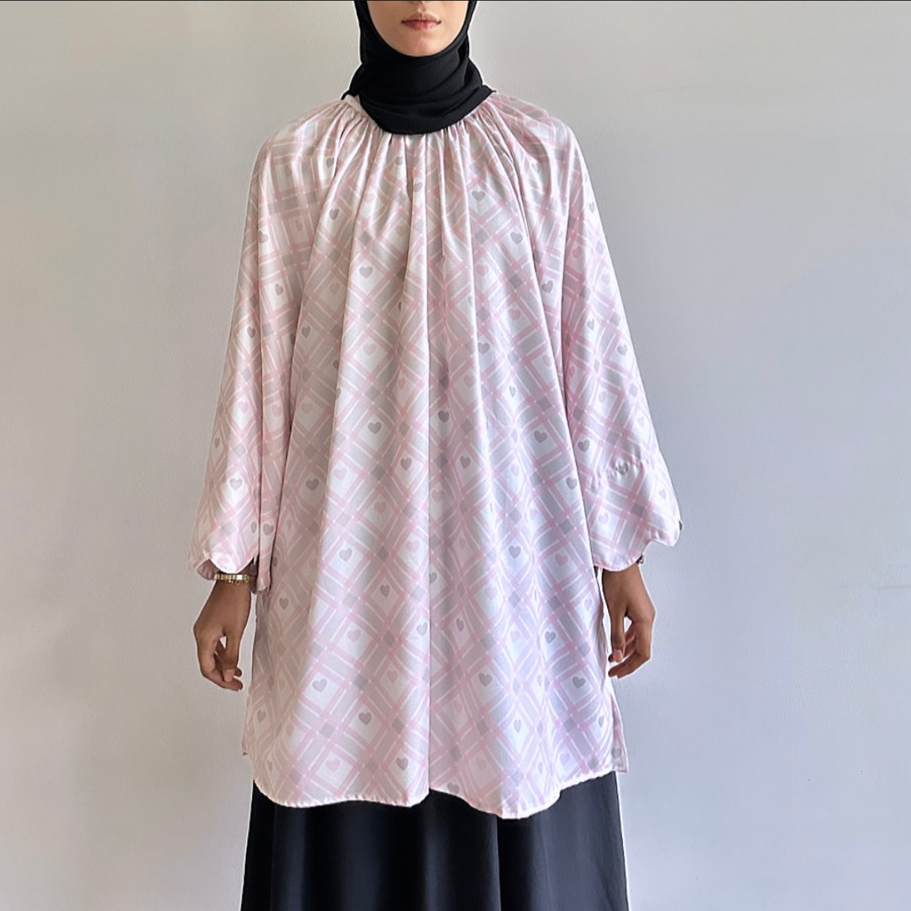 Amara printed tunic