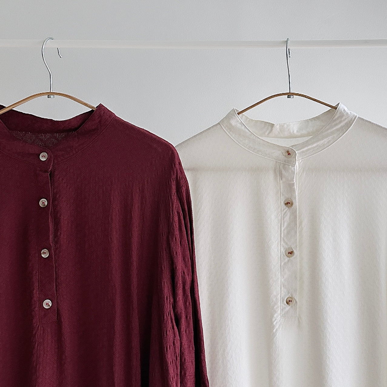 Wren button oversized blouse