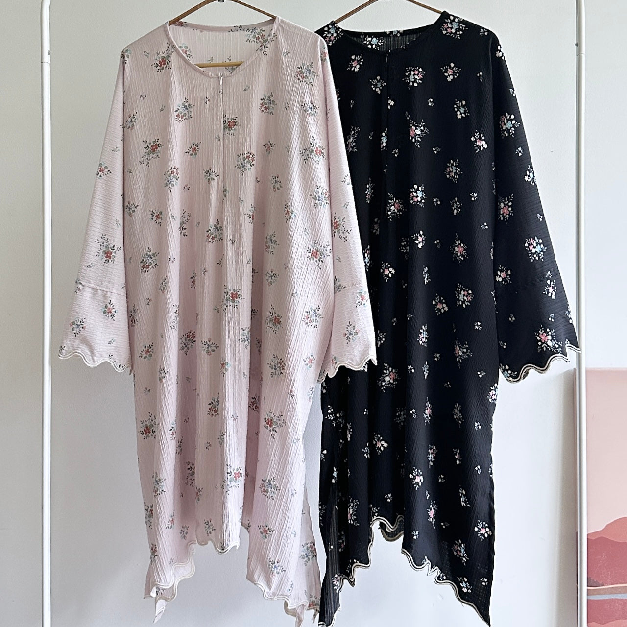 Lyn floral sulam tunic