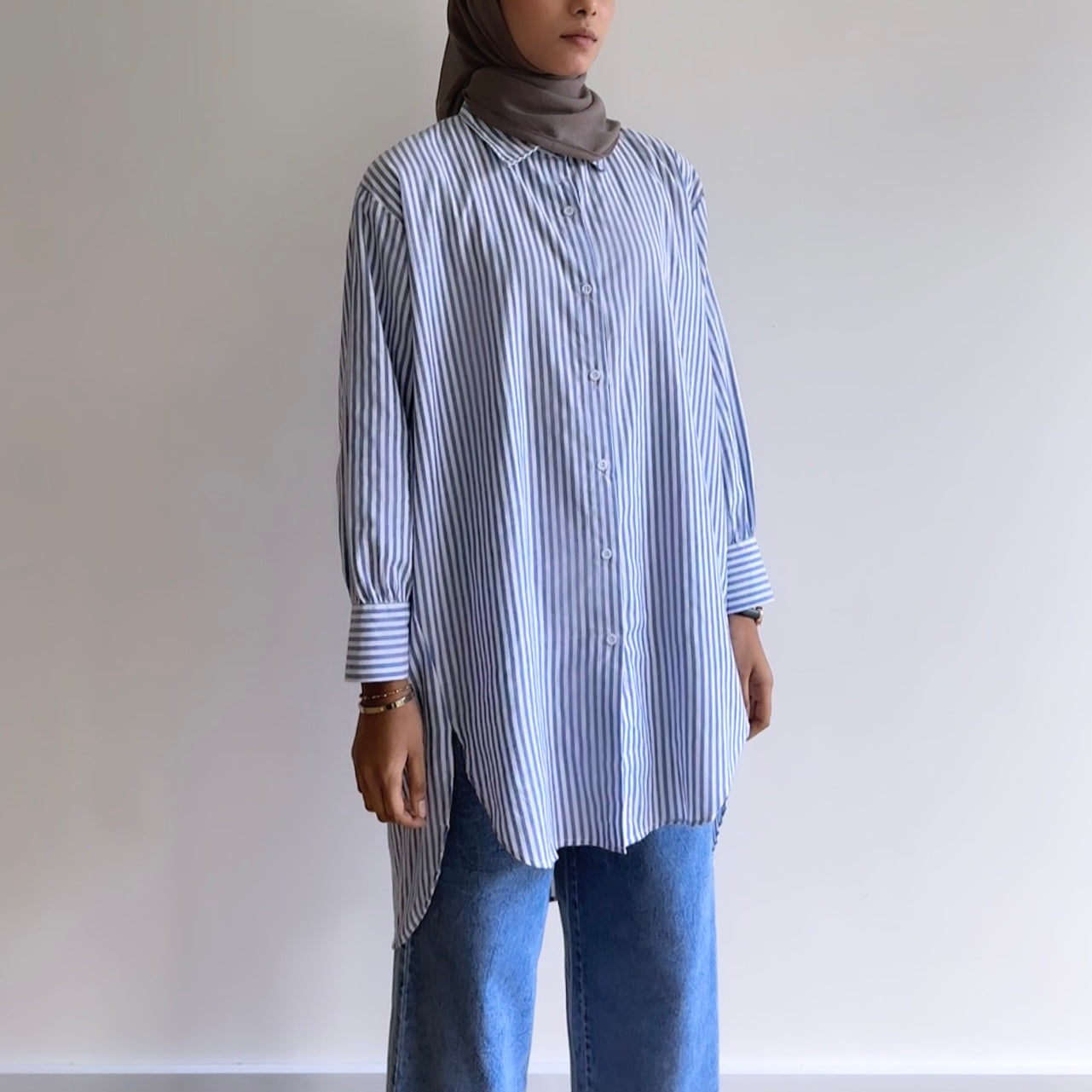 Avery oversized tunic shirt
