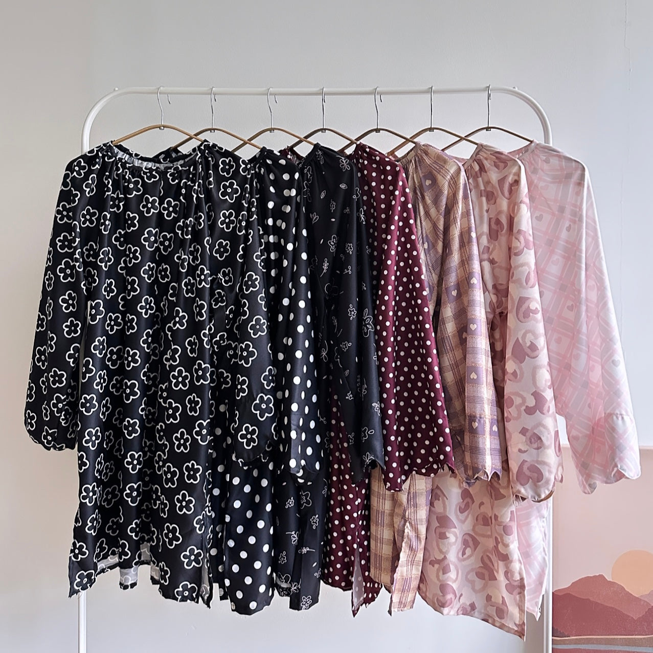 Amara printed tunic