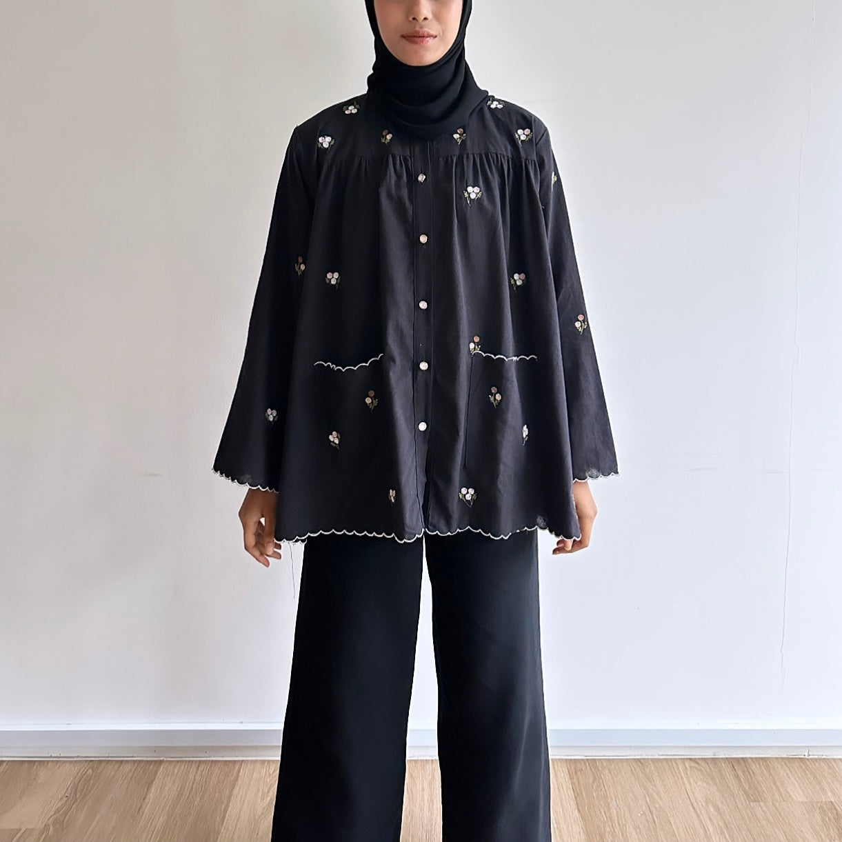 Yuna floral blouse