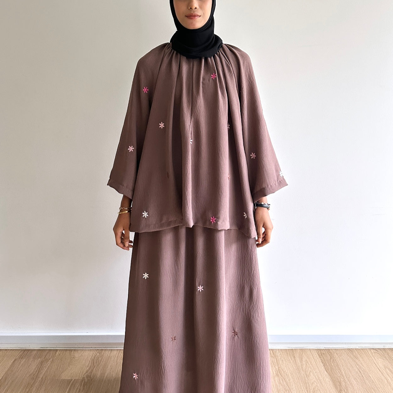 Heera floral skirt set