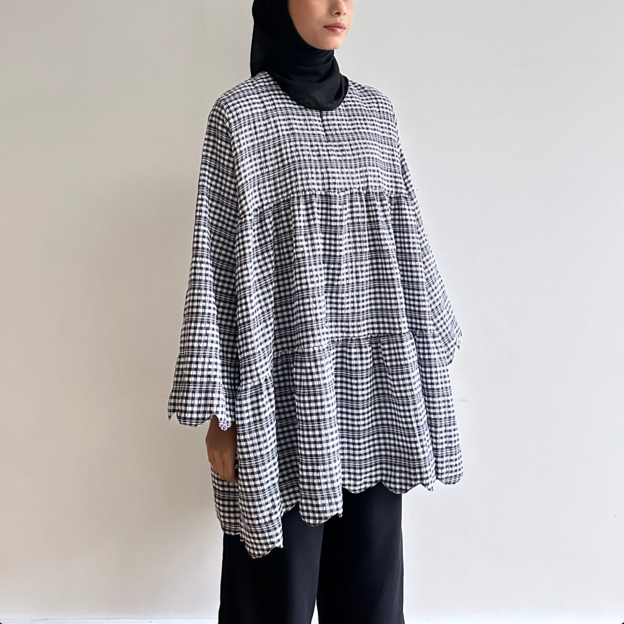 Elie gingham tunic