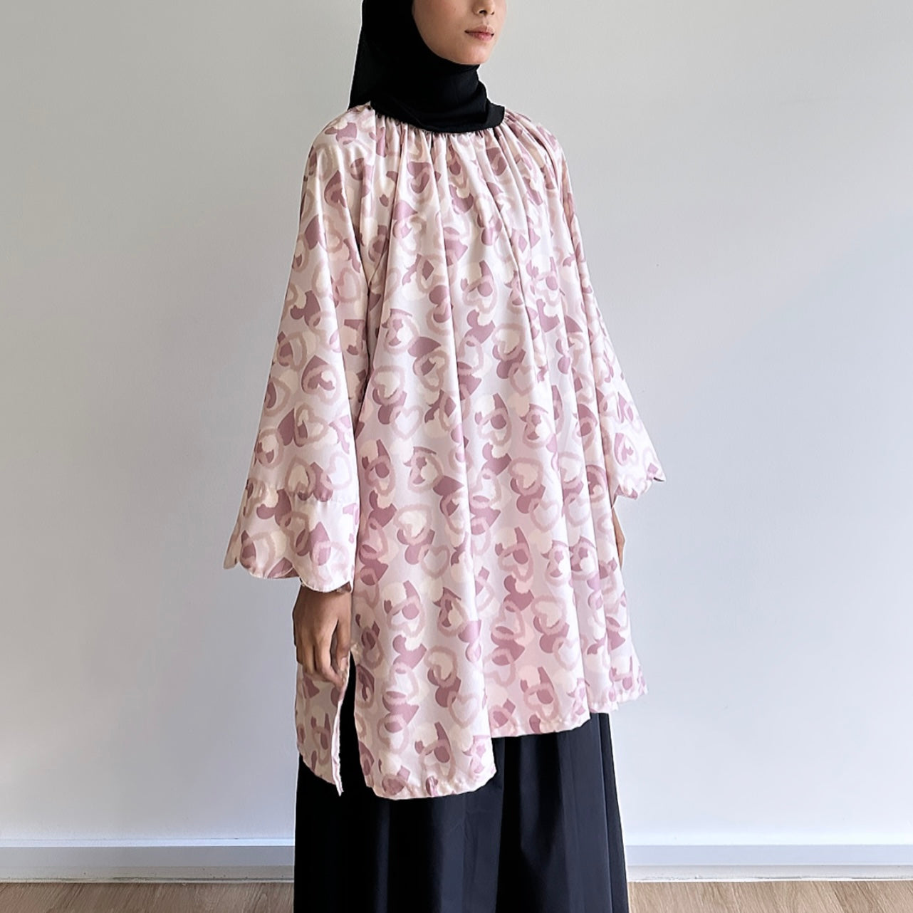 Amara printed tunic