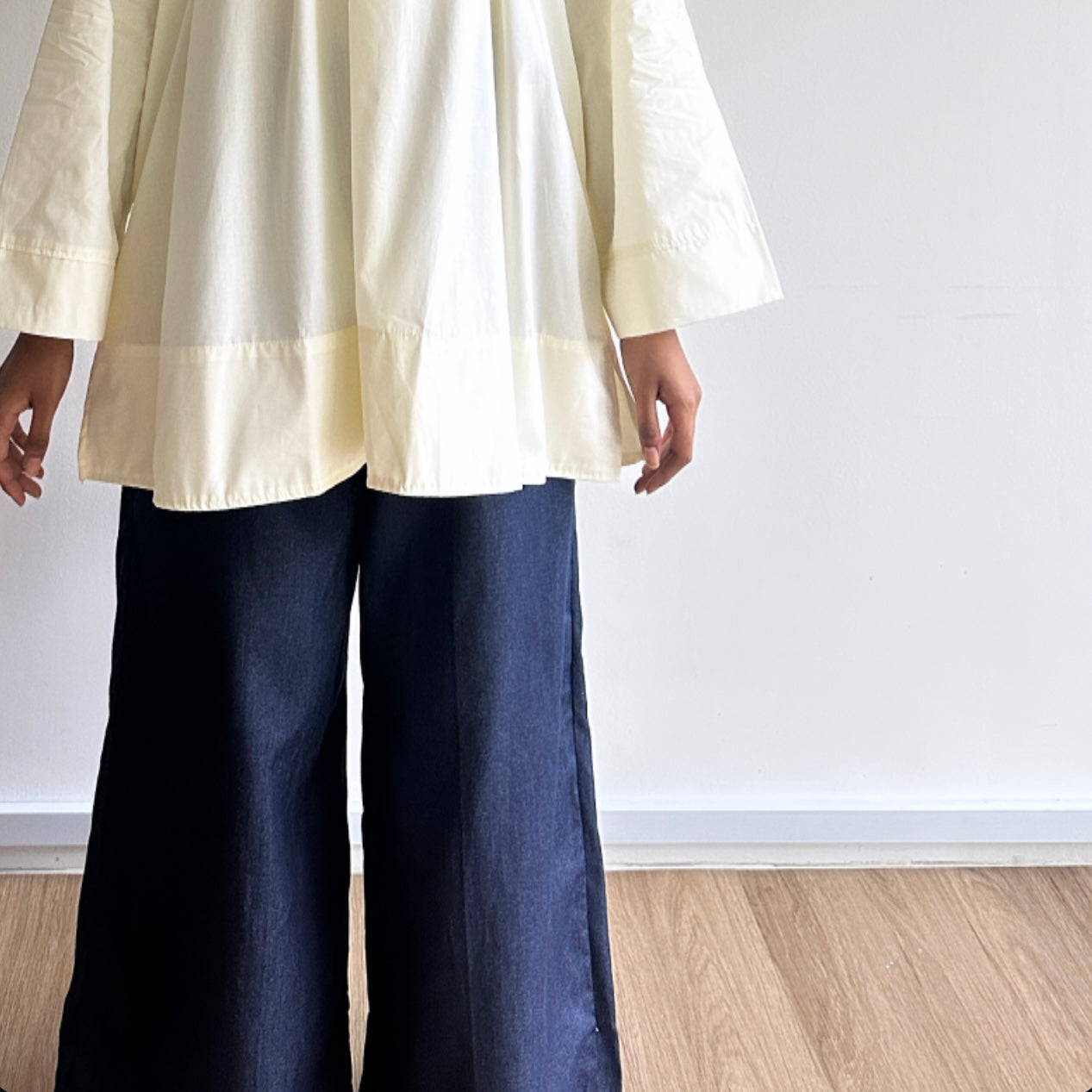 Gia denim culotte