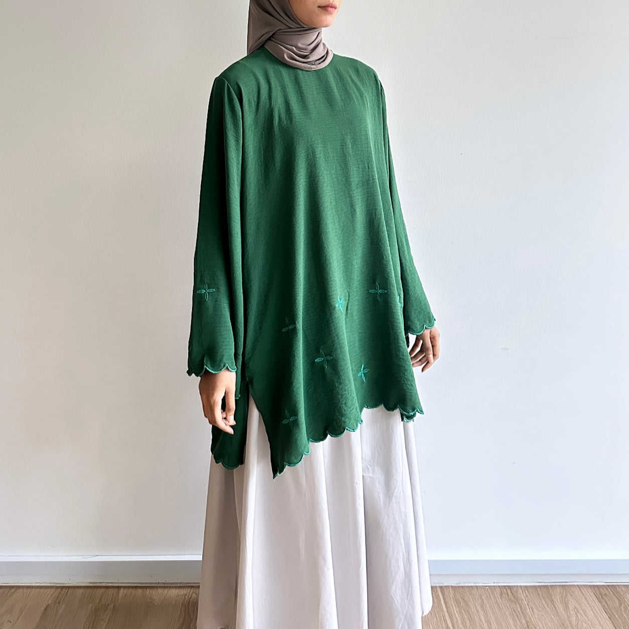 Elena sulam tunic