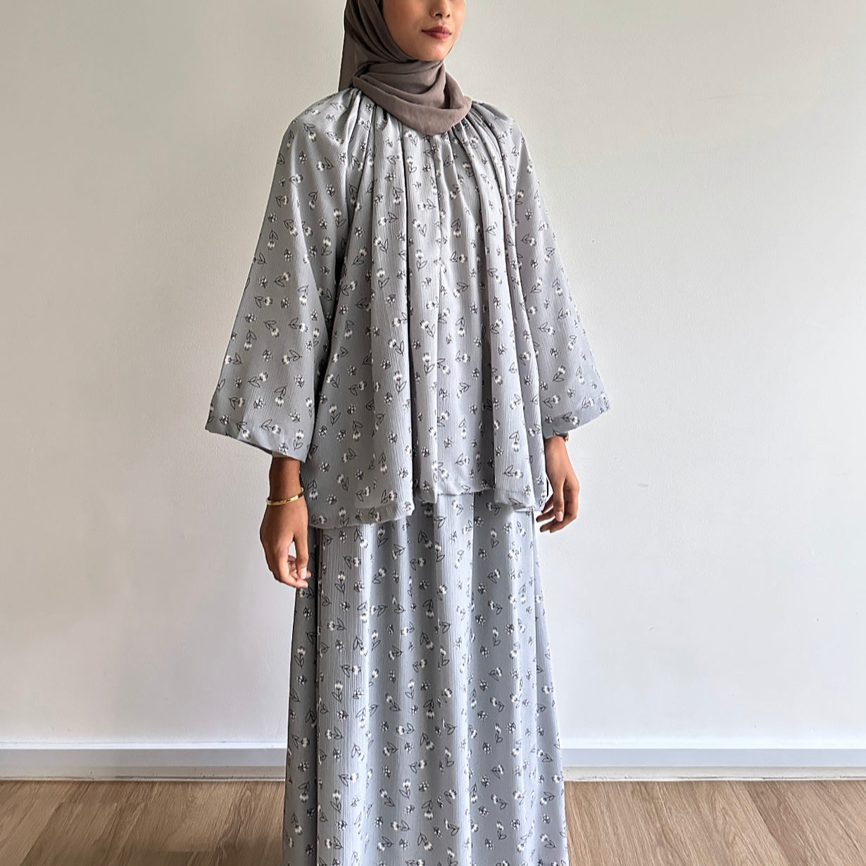 Fleur raglan skirt set