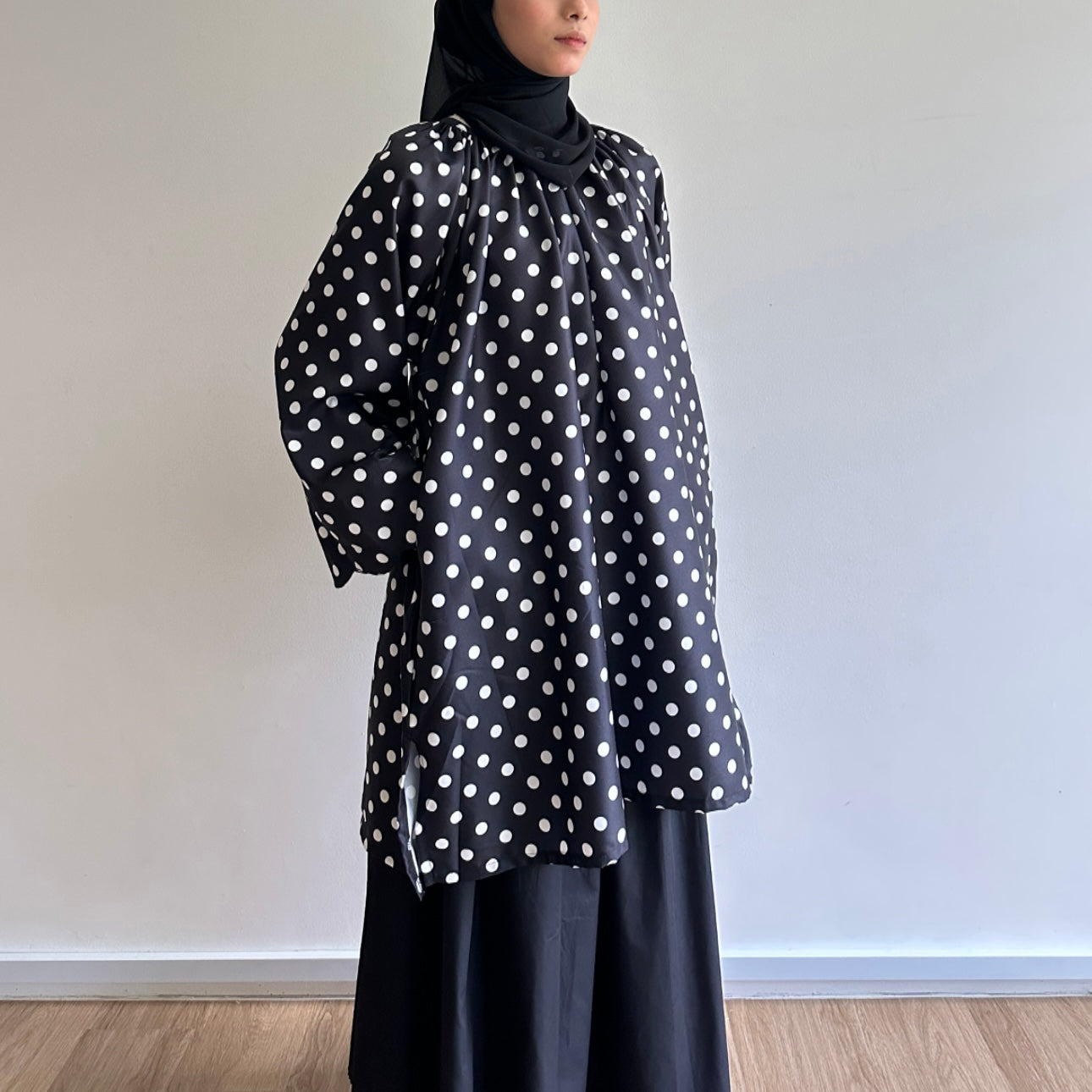 Amara printed tunic