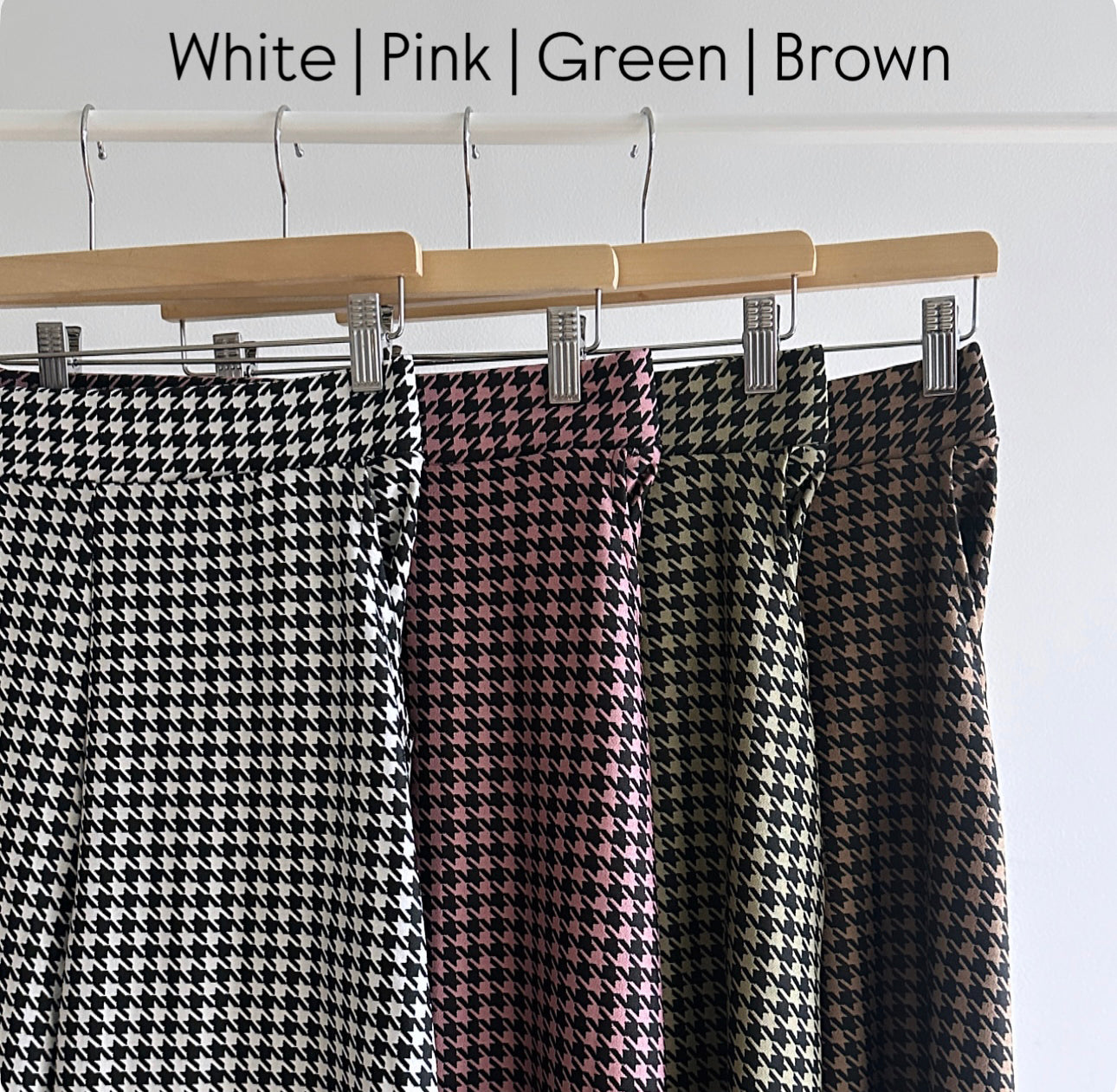 Maria houndstooth pants