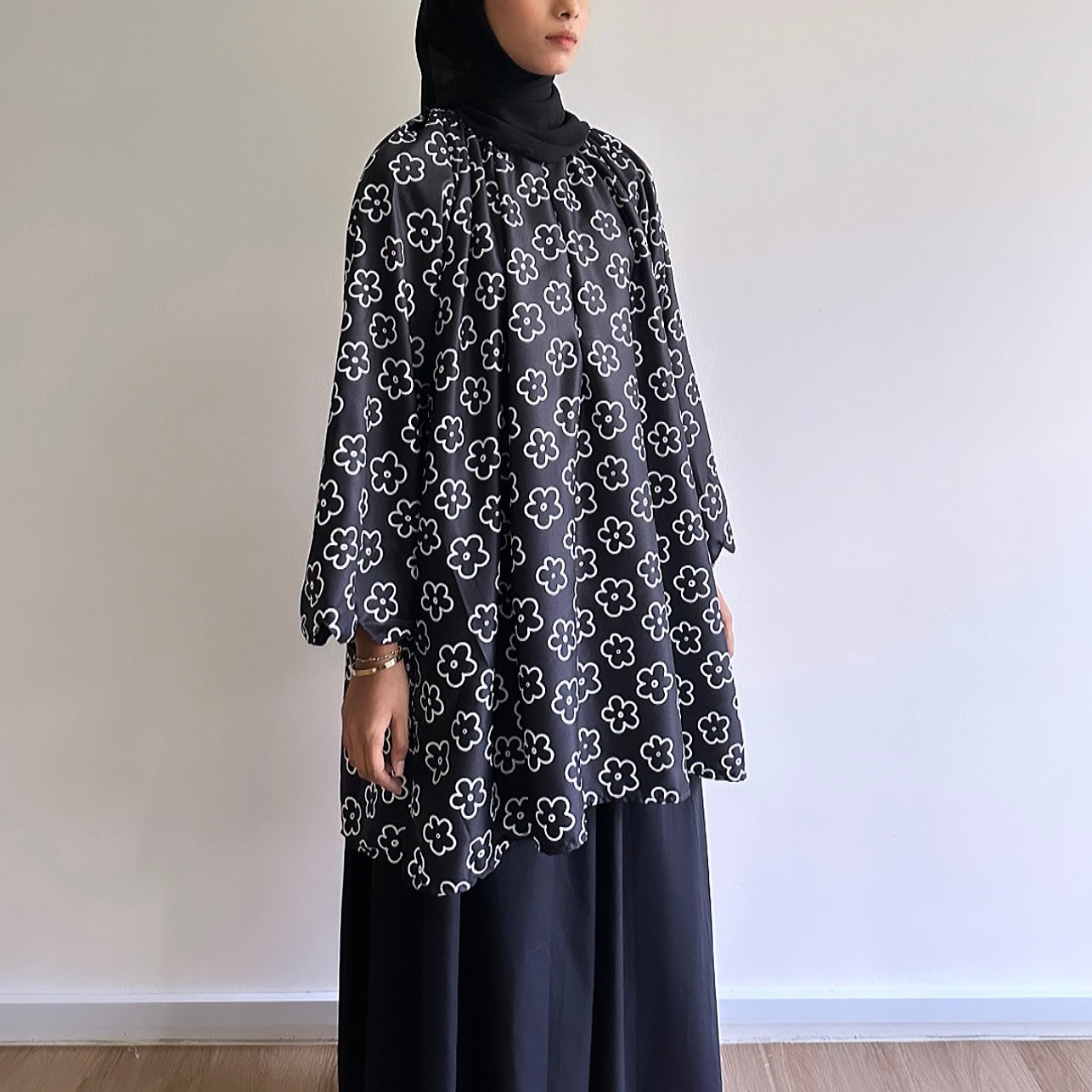 Amara printed tunic