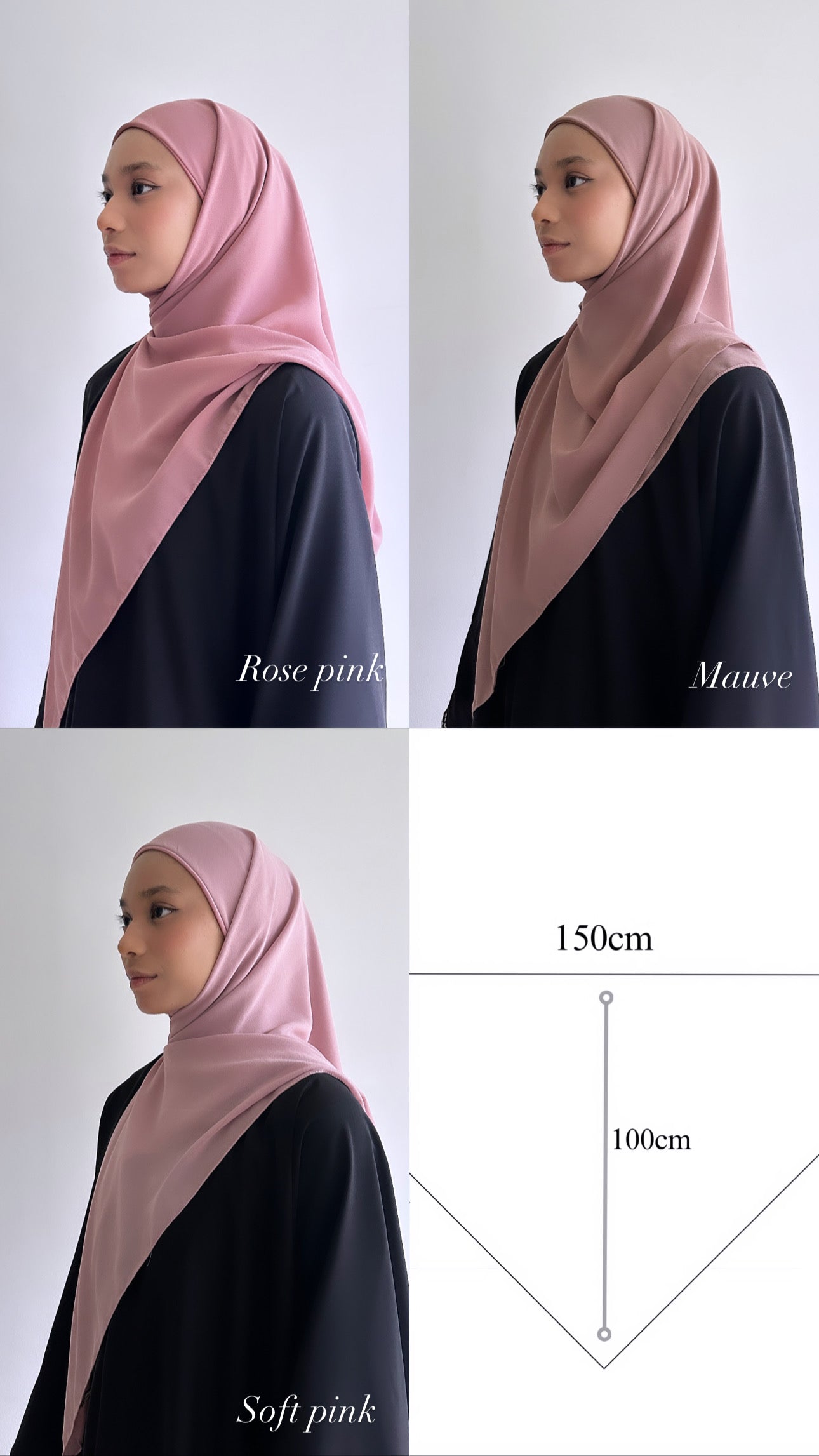 Hana tri shawl
