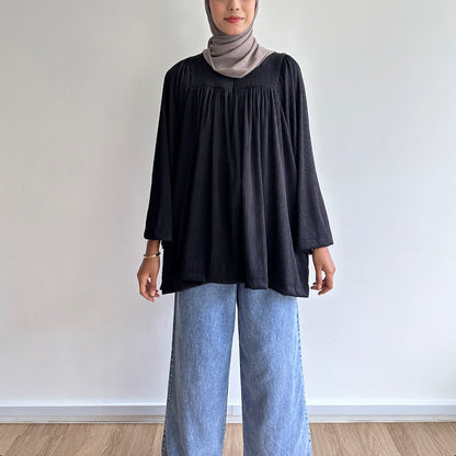 Bella ribbed blouse