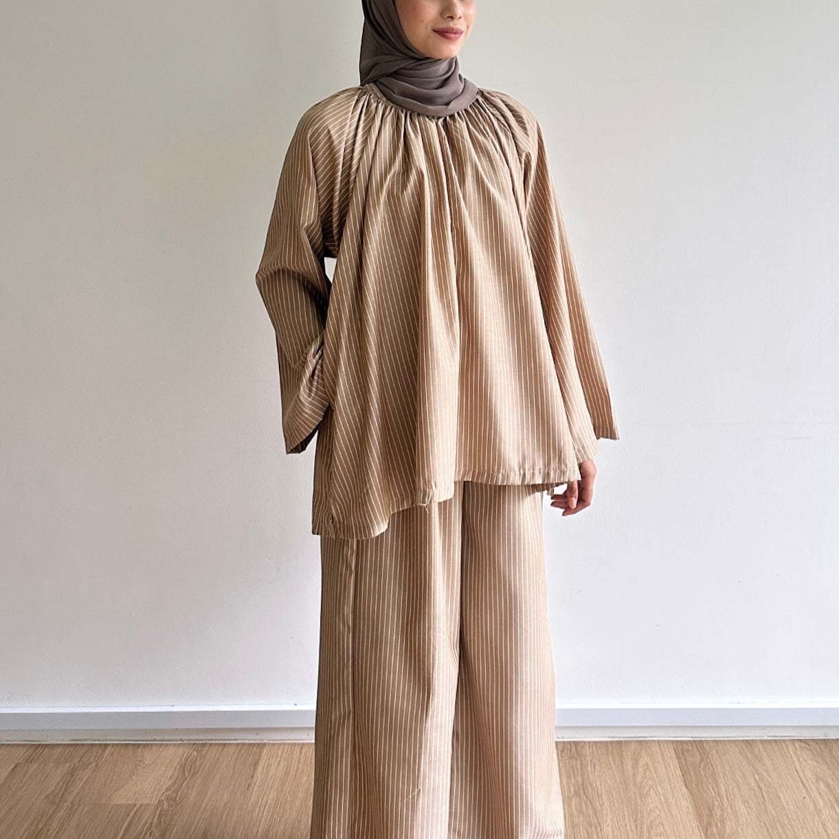Clara Raglan Stripe Pants Set
