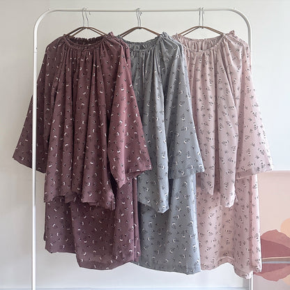 Fleur raglan skirt set