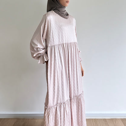 Sarah flowy silky dress
